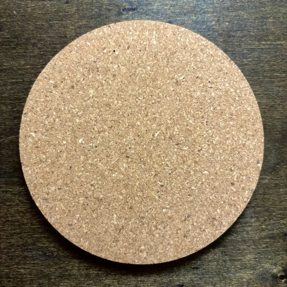 Naruto Sasuke 6 Tomoe Rinnegan Laser Engraved Cork Coaster